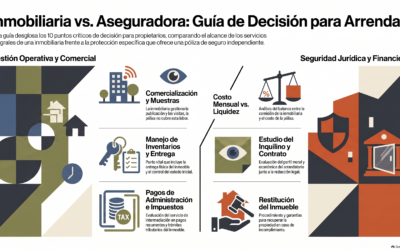 ¿Que es mejor arrendar con poliza o con inmobiliaria?